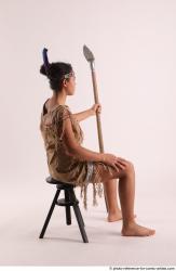 ANISE SITTING POSE WITH SPEAR 2